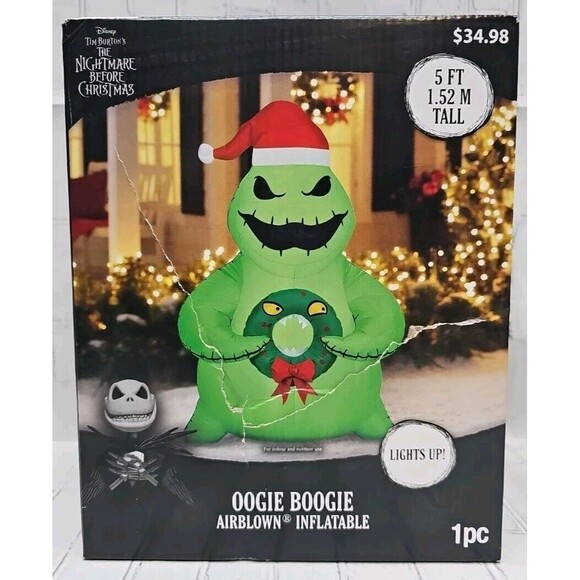 Oogie Boogie Christmas Inflatable